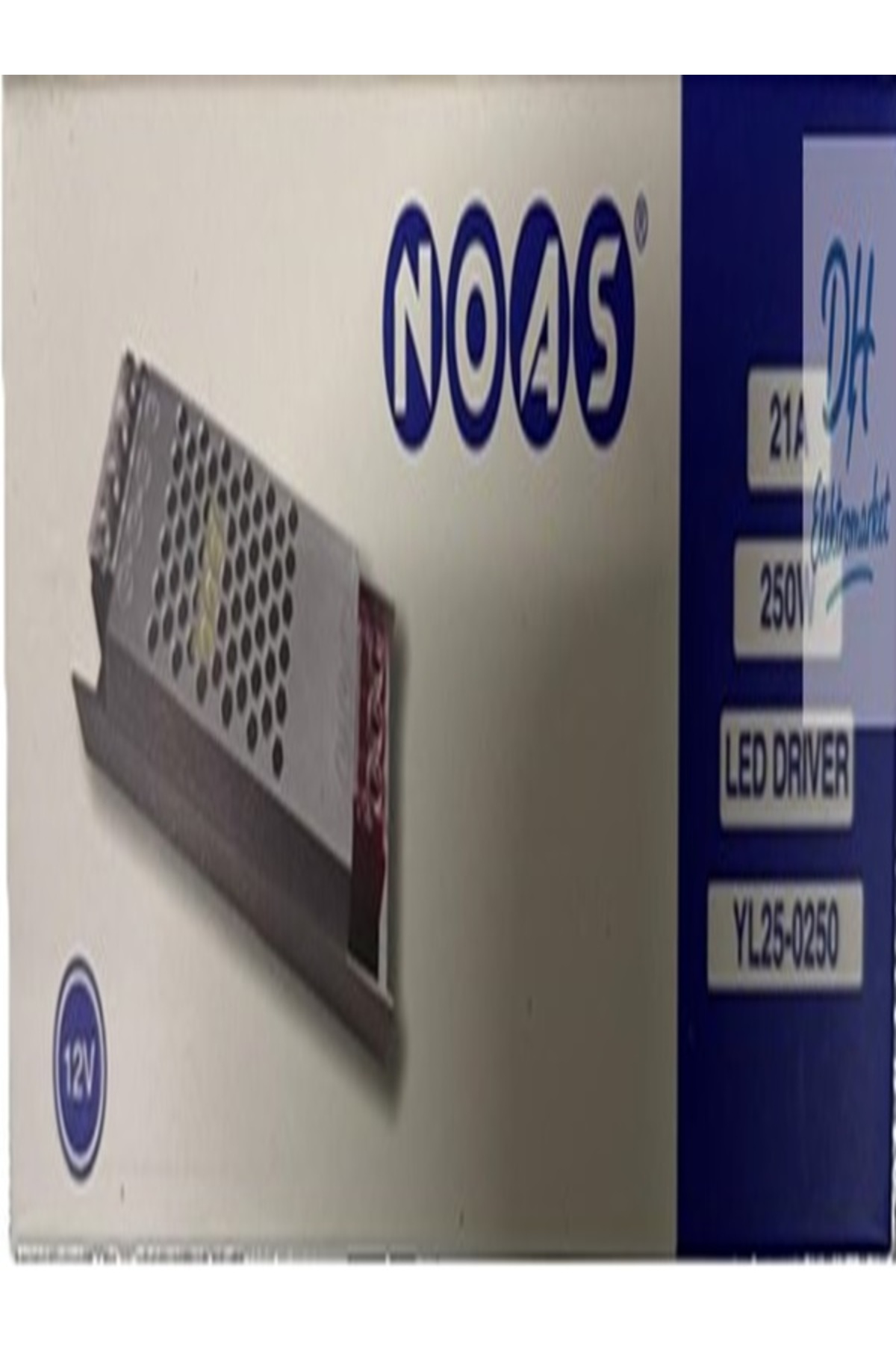 12 Volt 21 Amper Süper Slim Şerit Led Trafosu