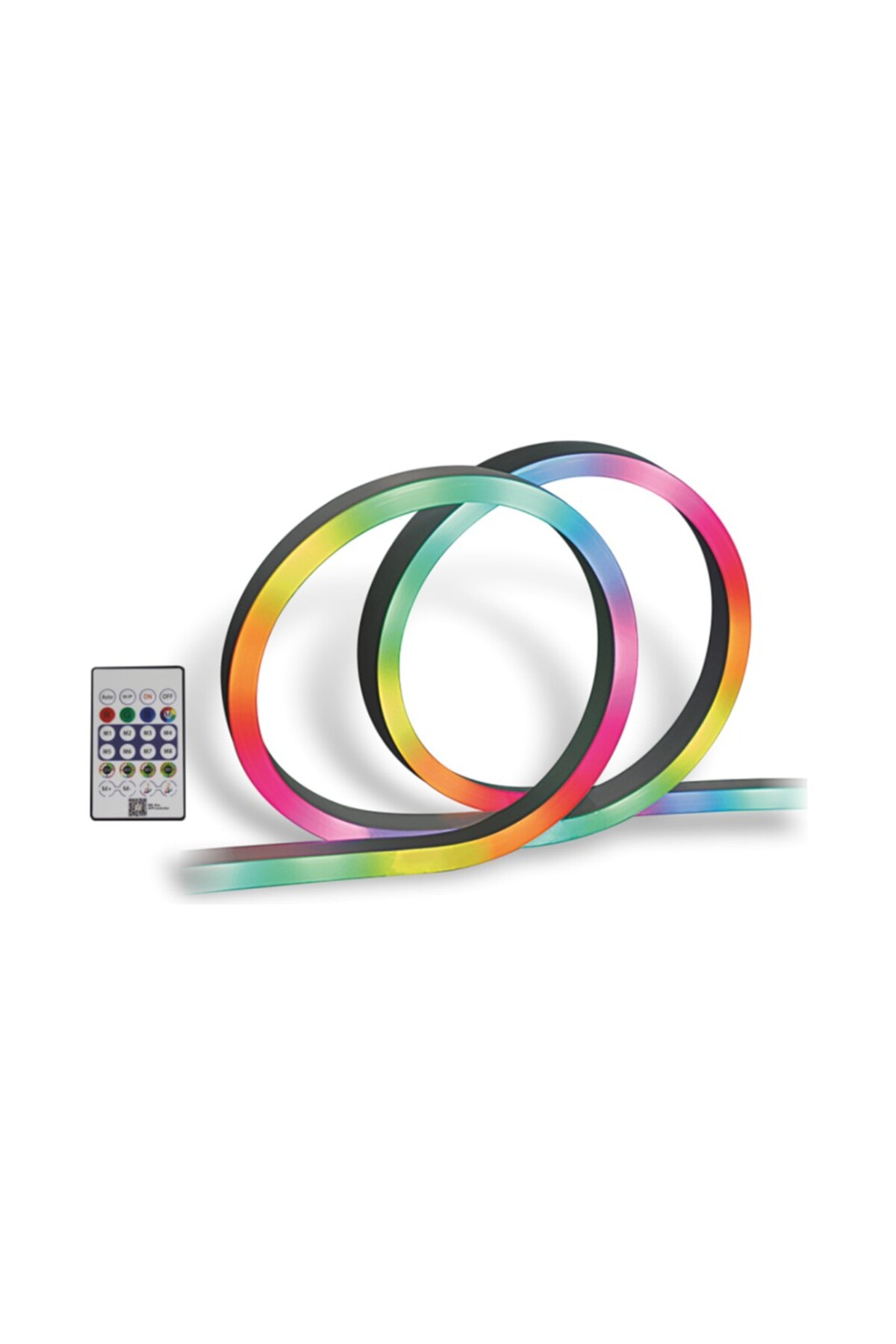 CT-4567 Pixel Neon LED Set 5 Metre RGB Kumandalı Esnek Şerit Işık İç & Dış Mekan Dekoratif Aydı