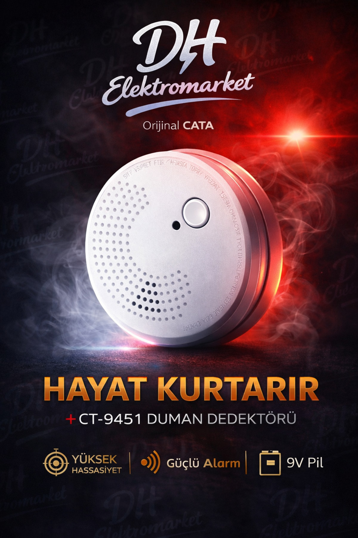 Cata-9451 Duman Dedektörü