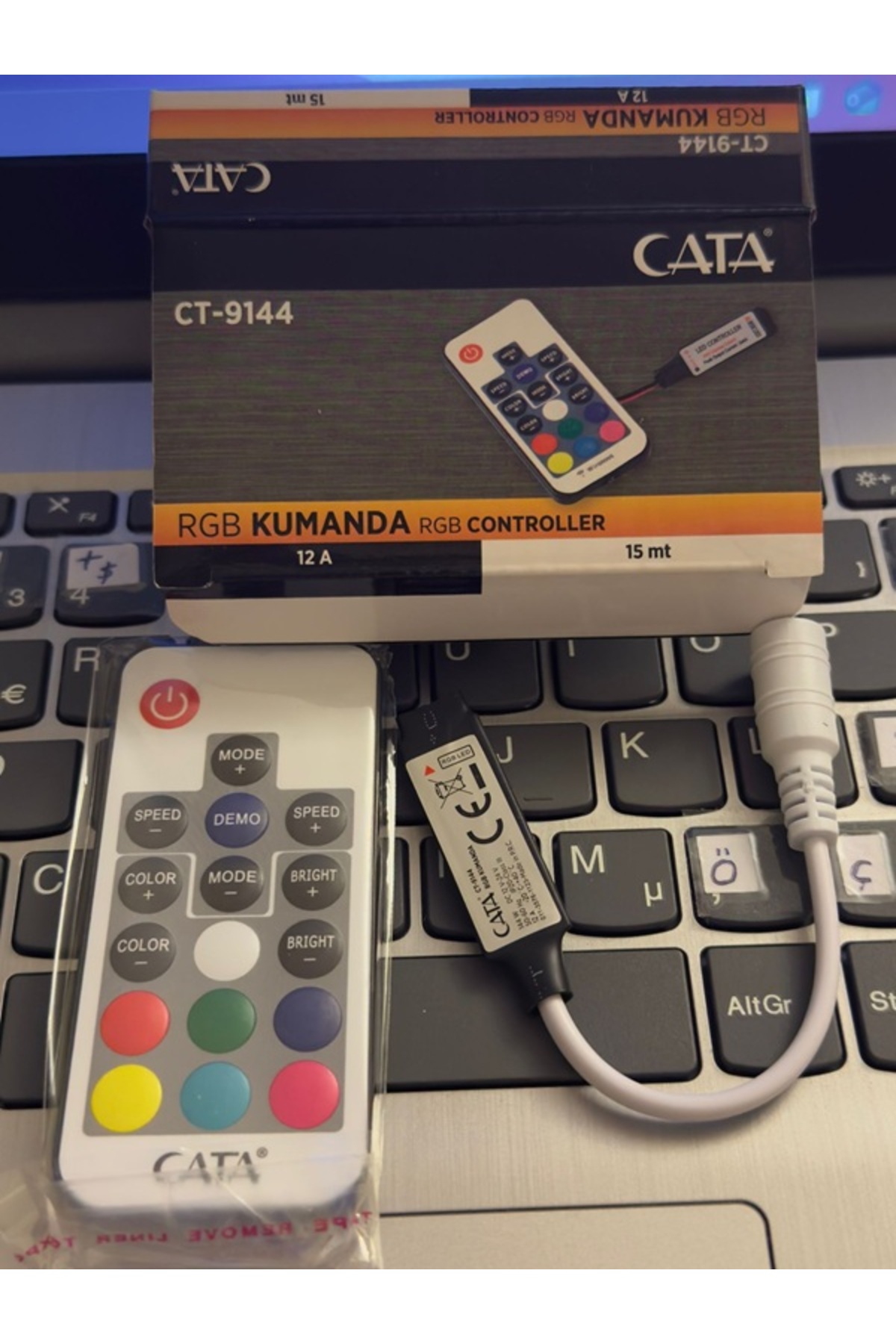 CATA CT 9144 12A Rgb Şerit Led Kumanda